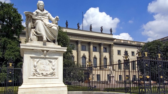 Außenansicht der Humboldt-Universität in Berlin.