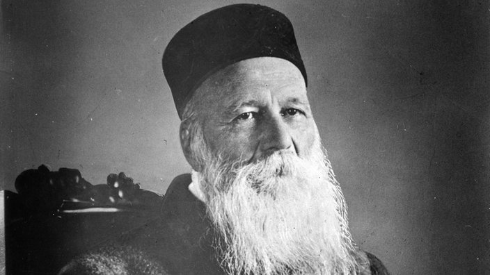 Zeitgenössisches Porträt von Henry Dunant.