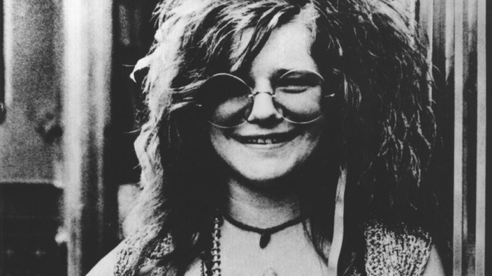 Die US-amerikanische Sängerin Janis Joplin