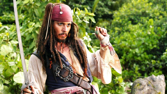 Johnny Depp als Jack Sparrow