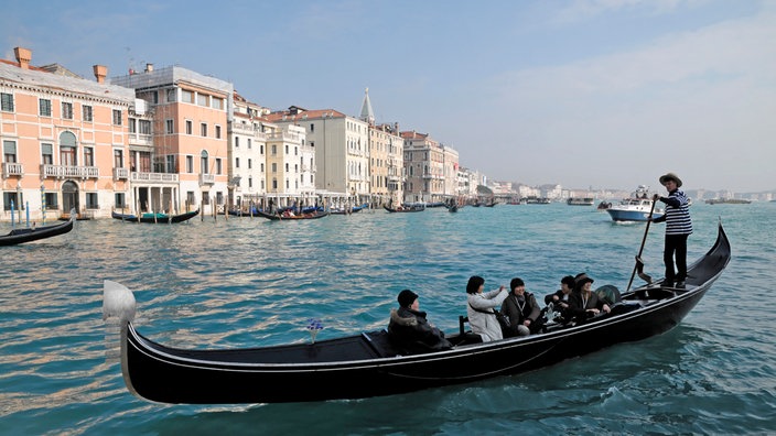 Gondel auf dem Canale Grande