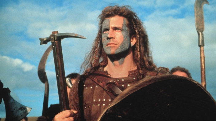 Mel Gibson als schottischer Nationalheld William Wallace