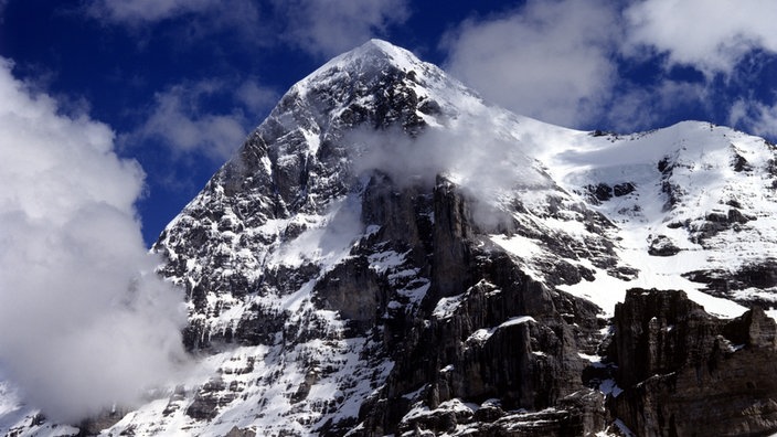 Eiger in den Berner Alpen.